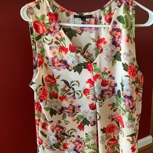Spring floral blouse!